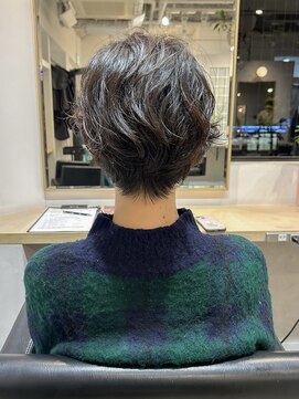 レトン 銀座(leton) ジョーパーマ/丸みショート/似合わせカット/黒髪