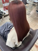 リー 甲子園(Lee)&nbsp;艶髪ピンクカラー