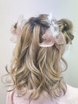 バサラ 新宿駅前店(VASARA)&nbsp;ツインお団子♪着物ヘア/浴衣/卒業式ヘア/成人式ヘア