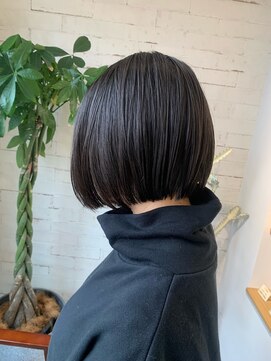 ラフヘアーアンドライフ 所沢東口店(LAF Hair&Life) ワンレングスボブ