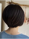 大人ショートボブ
