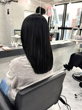 エンディアリング 東銀座(Endearing) 銀座/東銀座/切りっぱなしボブ/エアリーロング/ブラウン