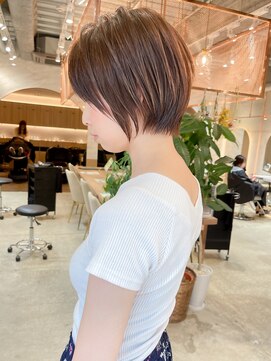 ロンド エスポワール 錦糸町(Lond espoir) 武井俊樹/ベリーショートカット美髪ピンクブラウン髪質改善