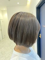 モア 岡崎(more)&nbsp;前下がりグラボブ×アッシュグレー