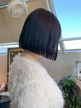 ロンド 表参道店(Lond) ◇ボブ 縮毛矯正 顔周りカット 表参道 髪質改善