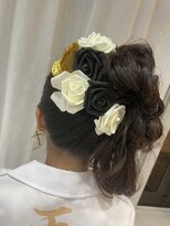 ラビスモア(Lovis moa)&nbsp;魅力倍増カール/セミディ/シアーカラー/ダークアッシュ/姫カット