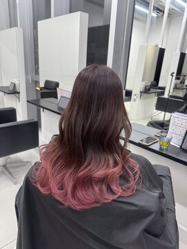 アライブ ハラジュク(ALIVE harajuku) 【ALIVE yu-ki 自然な繋がりのグラデーションカラー】