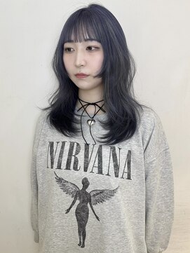 アクシス 栄店(`AXIS) blue lavender gray