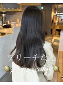 【mii】ブリーチなしグレージュカラー