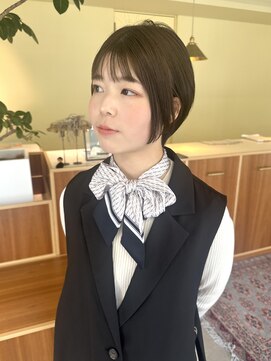 ロジェ(loje) 【loje】ショートミニウルフ/オリーブグレージュ★