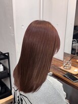 ファルベ(Farbe)&nbsp;ホワイトグレージュミニウルフデジタルパーマチェリーブラウン