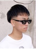 メンズカットラフクロップ熊本下通