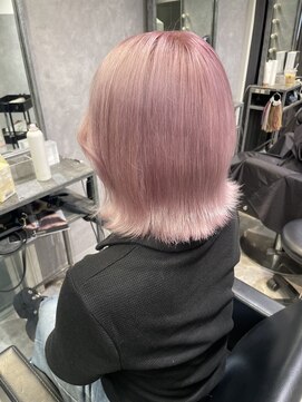 ミミー(mimiiy) ピンクカラー/ハイトーンピンク/梅田美容室