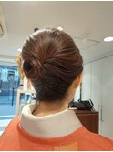 和装ヘアセット☆夜会巻き