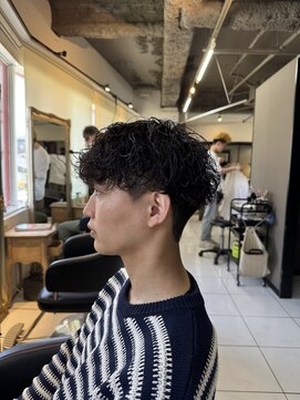 アイズ 海老名(AIZU) 波巻きスパイラルパーマ　波巻きパーマ　海老名パーマ　メンズ