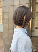 【RYOHEI】ショートボブ_グレージュカラー