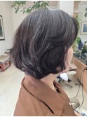 大人カワイイショートボブスタイル