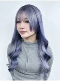 羽エクステアッシュパープル