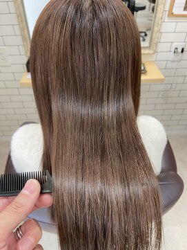 アルファ 春日原店(alpha) 極 カラーストレートエステコース