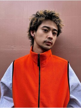 ヒュージ 三軒茶屋(huge) スパイキーショート/ダブルカラー/メンズカット/メンズ