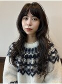 レイヤーカット/ハッシュカット/ゆるふわミディアム