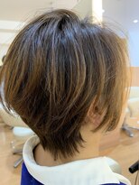 ニューヨークニューヨークマザーズ(NYNY Mothers)&nbsp;柔らかパーマショートボブスタイル