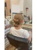 ヘアー アレス(hair ales)&nbsp;リボンカチモリヘア