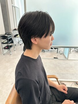 ジーナ 天神(Zina) ナチュラルシースルーマッシュ(ショートネープ/ダウンパーマ)