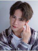 ニュアンスパーマ/波巻きツイストスパイラル[新宿/メンズ/men's]