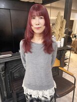 ノエル 池袋店(noel)&nbsp;【noel】mayu×艶暖色ブリーチなしダブルカラー