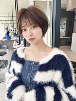 ロンド クラン 岡崎(Lond Clan)&nbsp;20代30代丸みひし形くびれショートボブ
