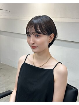 ザ ブリンク(THE BLINK) THE BLINK大人可愛いショートマッシュショートオリーブベージュ