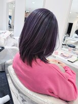 アッシュ 武蔵小金井店(Ash)&nbsp;＼白髪/髪質改善/白髪ぼかし/レイヤー/ラベンダー/50代】