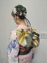 サロン ド オリーブ&nbsp;ショートアレンジスタイル×成人式