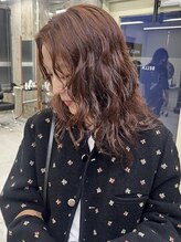 《ブリーチなしダブルカラー》ブリーチなしで叶える透明感カラー♪