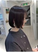 【恵比寿LIBRE @植松】簡単スタイリング☆似合わせ大人ミニボブ