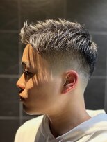 ジーク 山下本店(ZEAK)&nbsp;シャドウパーマ/毛流れ/ホワイトメッシュ/バロックパーマ