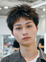 フィフス 大分(fifth)&nbsp;大分スパイキーパーマメンズカットスパイキーショート刈り上げ