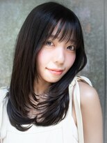 ヘアーロギア 栄店(hair LOGiA) 黒髪 透明感ハイレイヤー