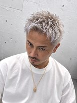 メンズ ラピス(Men's Lapis)&nbsp;大人スパイキー　オヤジスパイキー　ホワイトシルバー