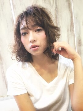 アンフィフォープルコ(AnFye for prco) 【AnFyeforprco】メルトカラー☆ラフかわ無造作ウェーブ