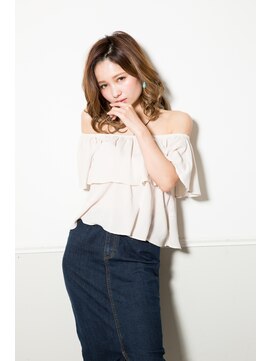 リンクリンク バイ エール 生駒(LINK LINK by aile) 【LINK LINK難波店】ツヤ髪MIXウェーヴ