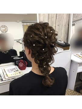 ヘアセット専門店 ナゴミ 池袋店(nagomi) 編みおろし