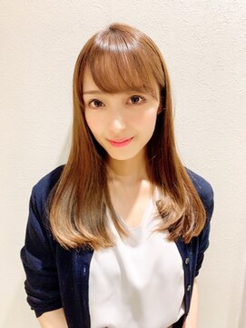 エミュ 新宿(emu) 大人　ロング　小顔　ツヤ　U-REALM otto　川田