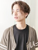 キアラ(Kchiara)&nbsp;フェザーマッシュ×スパイラルパーマ／kchiara福岡天神佐野