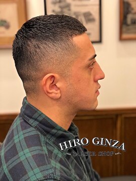 ヒロギンザバーバーショップ 神楽坂店(HIRO GINZA BARBER SHOP) スキンフェードスタイル