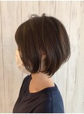#小顔#ネオウルフ#外ハネ#アッシュ#外人風カラー#ブリーチオン
