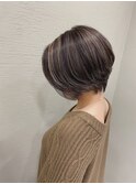 【CIEL】ハイライト×ショートボブ