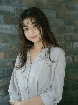 サインヘアー 静岡(sign hair) 重軽ウェーブロング