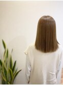 ツヤサラ・ブリーチなし・ミルクティーアッシュ